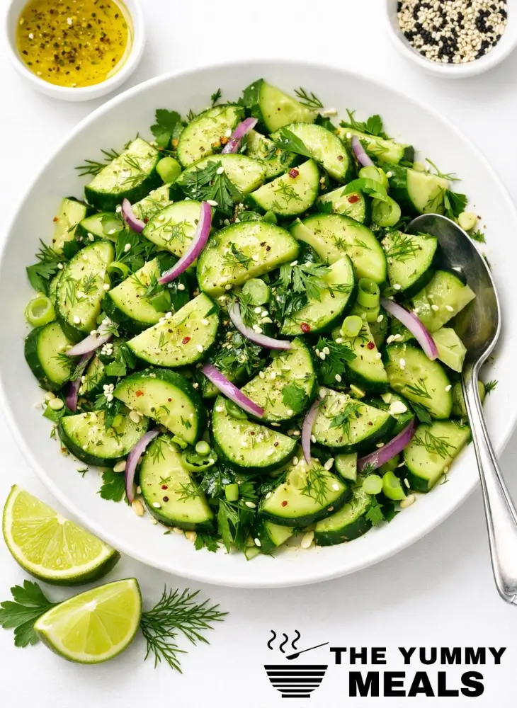 Healthy Cucumber Salad