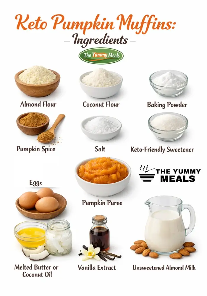  Keto Pumpkin Muffins