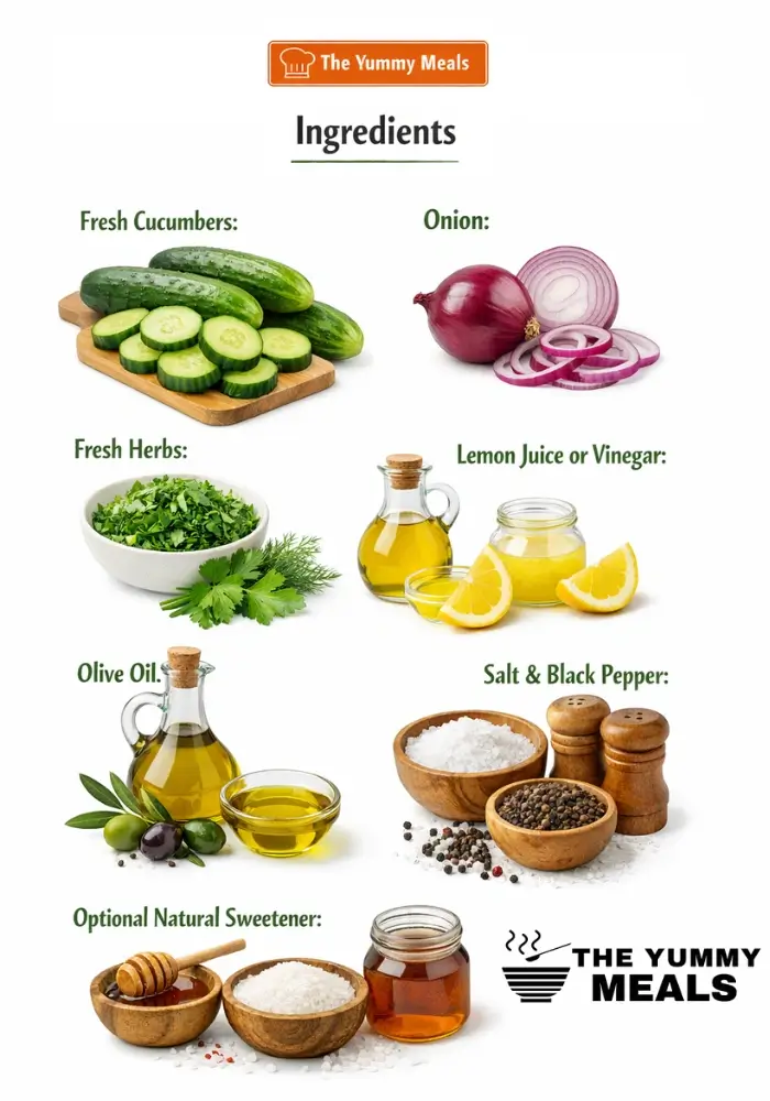 Healthy Cucumber Salad