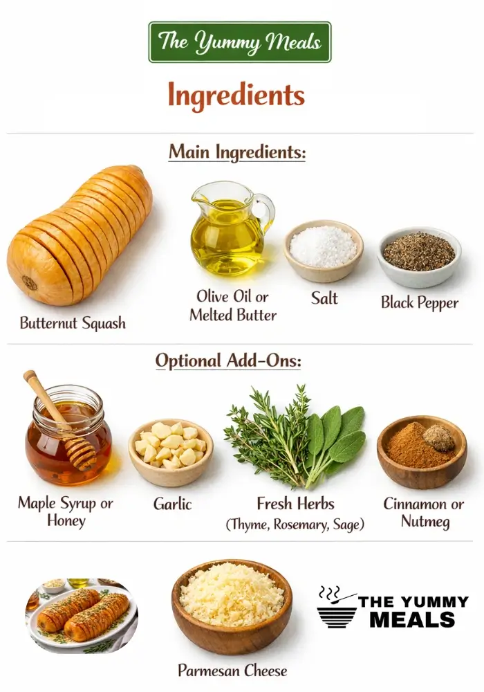 Hasselback Butternut Squash