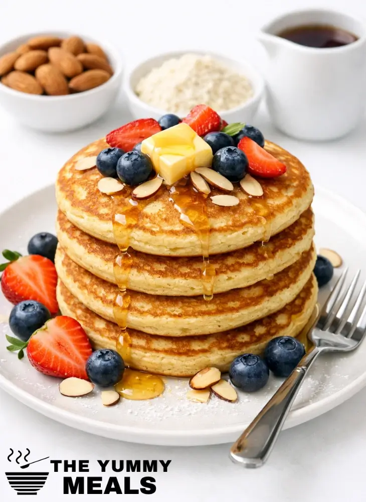 Keto Almond Flour Pancakes