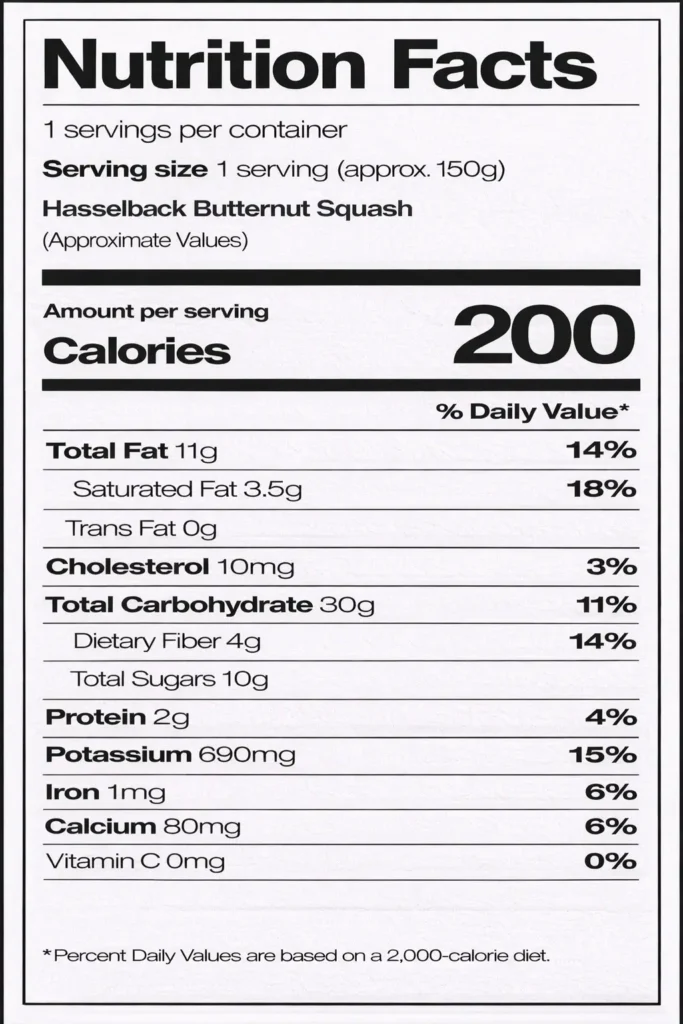 Hasselback Butternut Squash