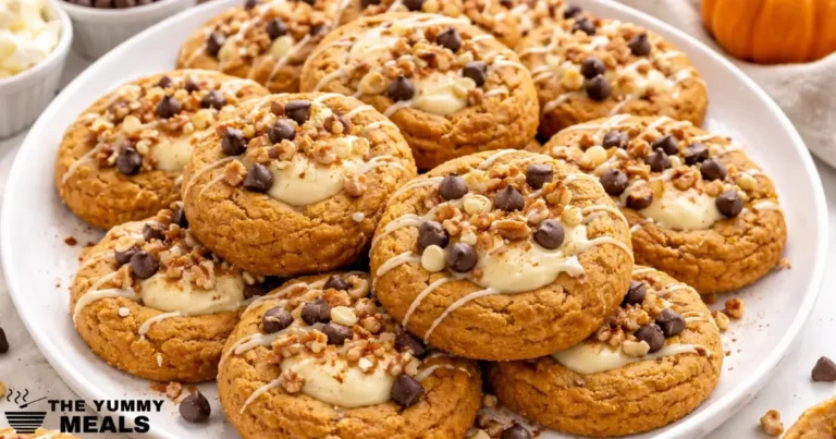 Pumpkin Cheesecake Cookies