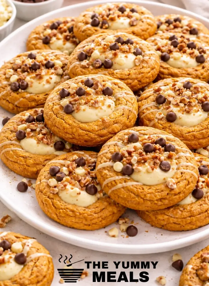 Pumpkin Cheesecake Cookies