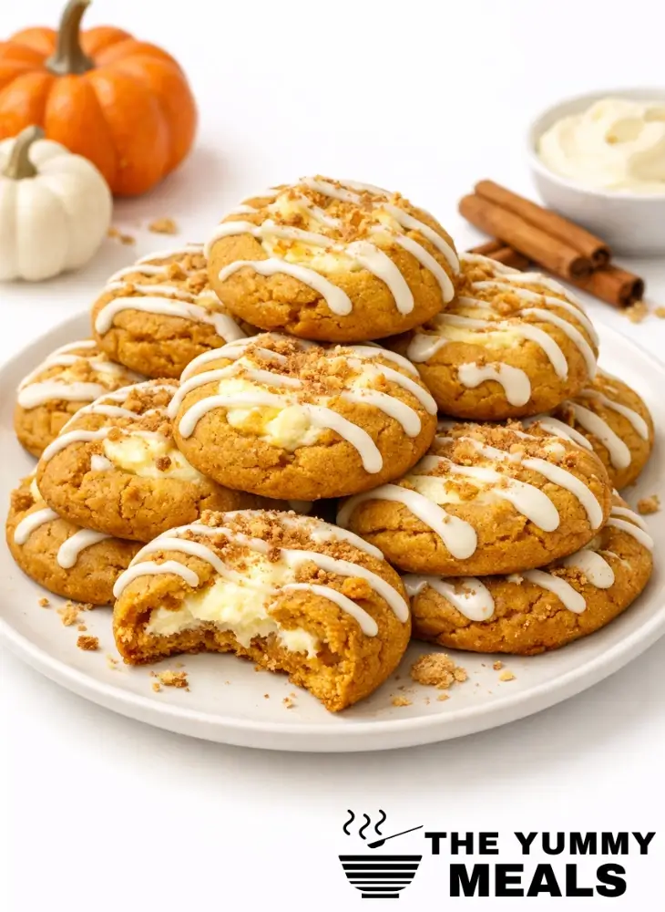 Pumpkin Cheesecake Cookies