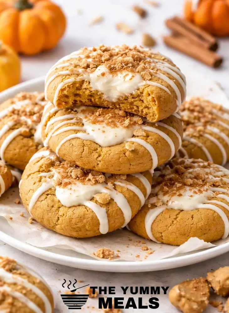 Pumpkin Cheesecake Cookies