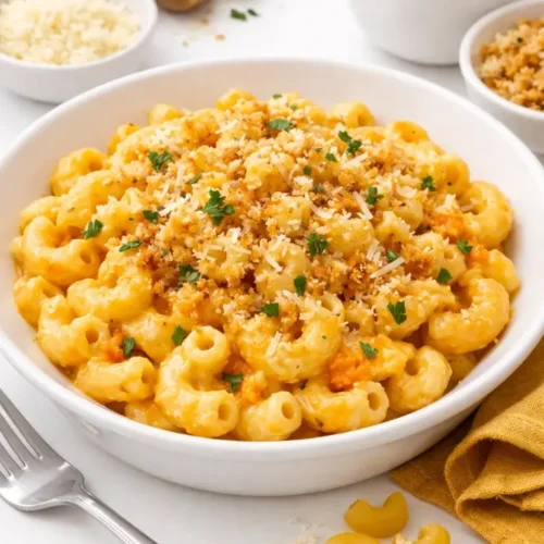 Pumpkin Mac and Cheese