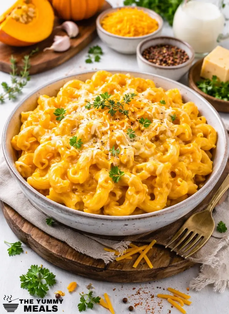 Pumpkin Mac and Cheese