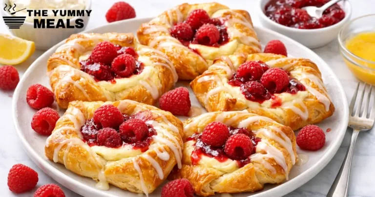 Raspberry Cheese Danish