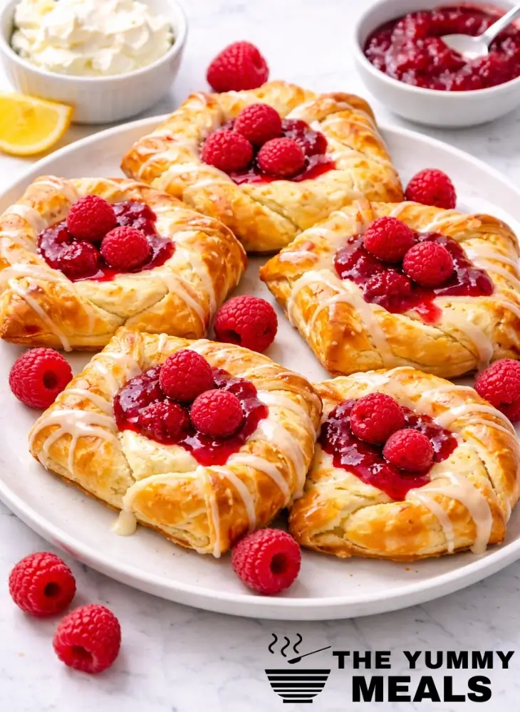 Raspberry Cheese Danish