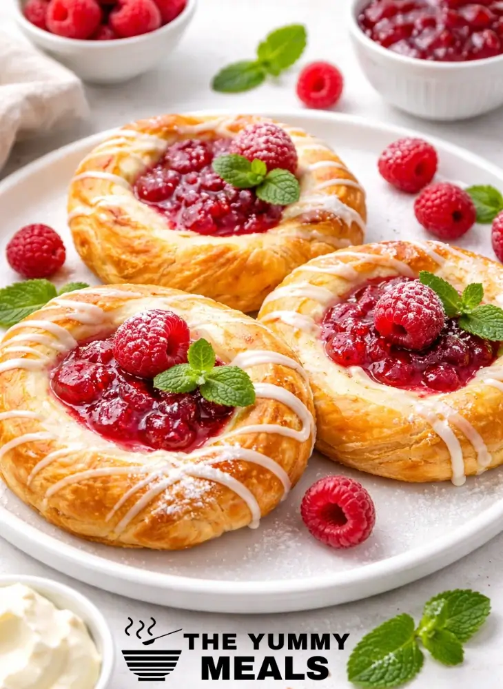 Raspberry Cheese Danish