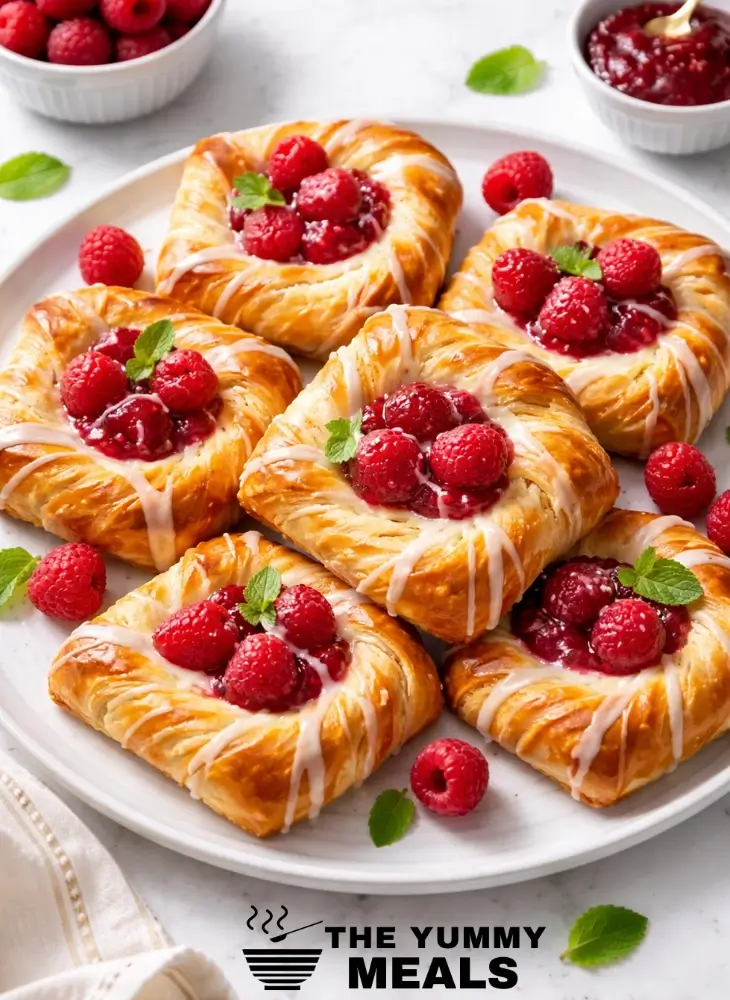 Raspberry Cheese Danish