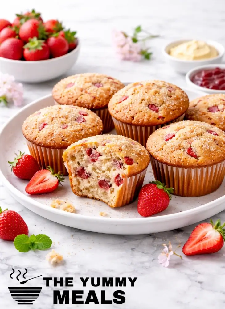 Strawberry Muffins Recipe