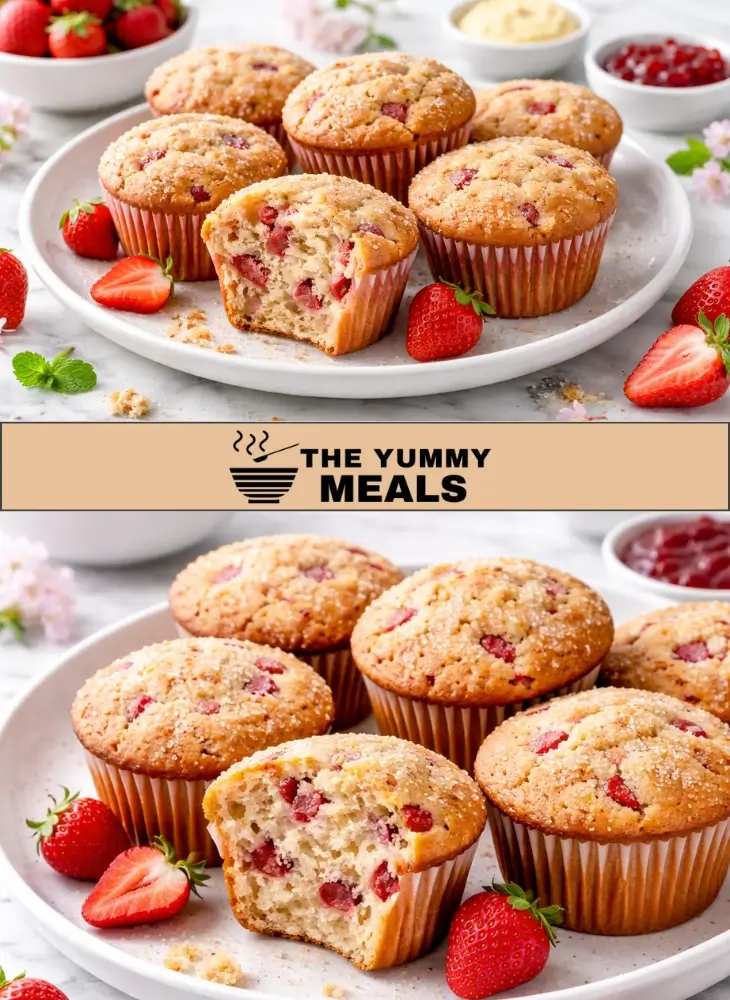 Strawberry Muffins Recipe