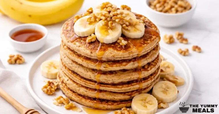 Whole Wheat Banana Pancakes