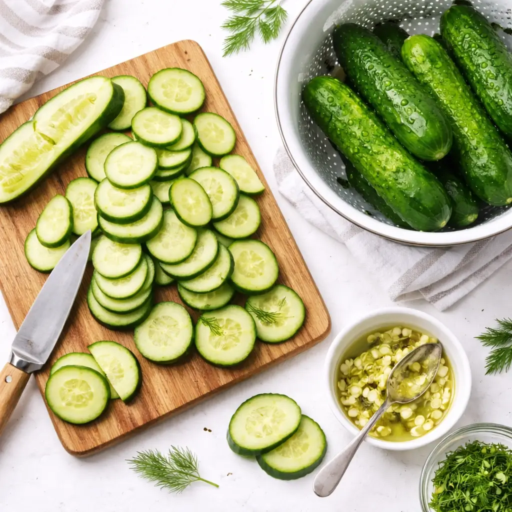 Vegan Cucumber Salad