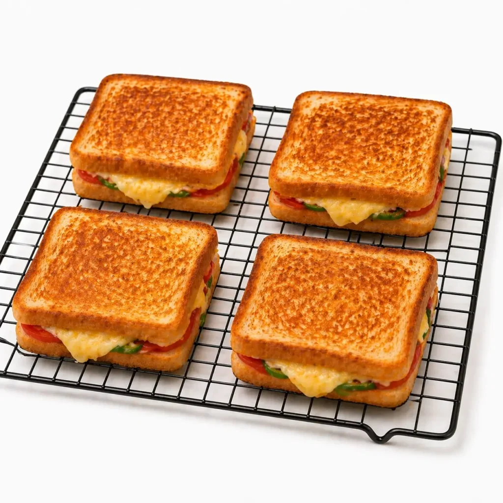 Baked Grilled Cheese Sandwiches