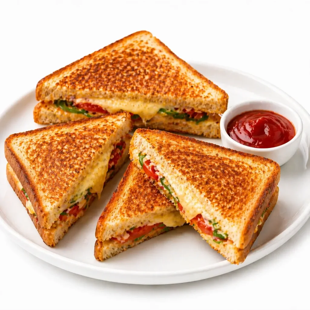 Baked Grilled Cheese Sandwiches