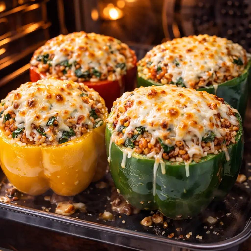 Italian Vegetarian Stuffed Peppers