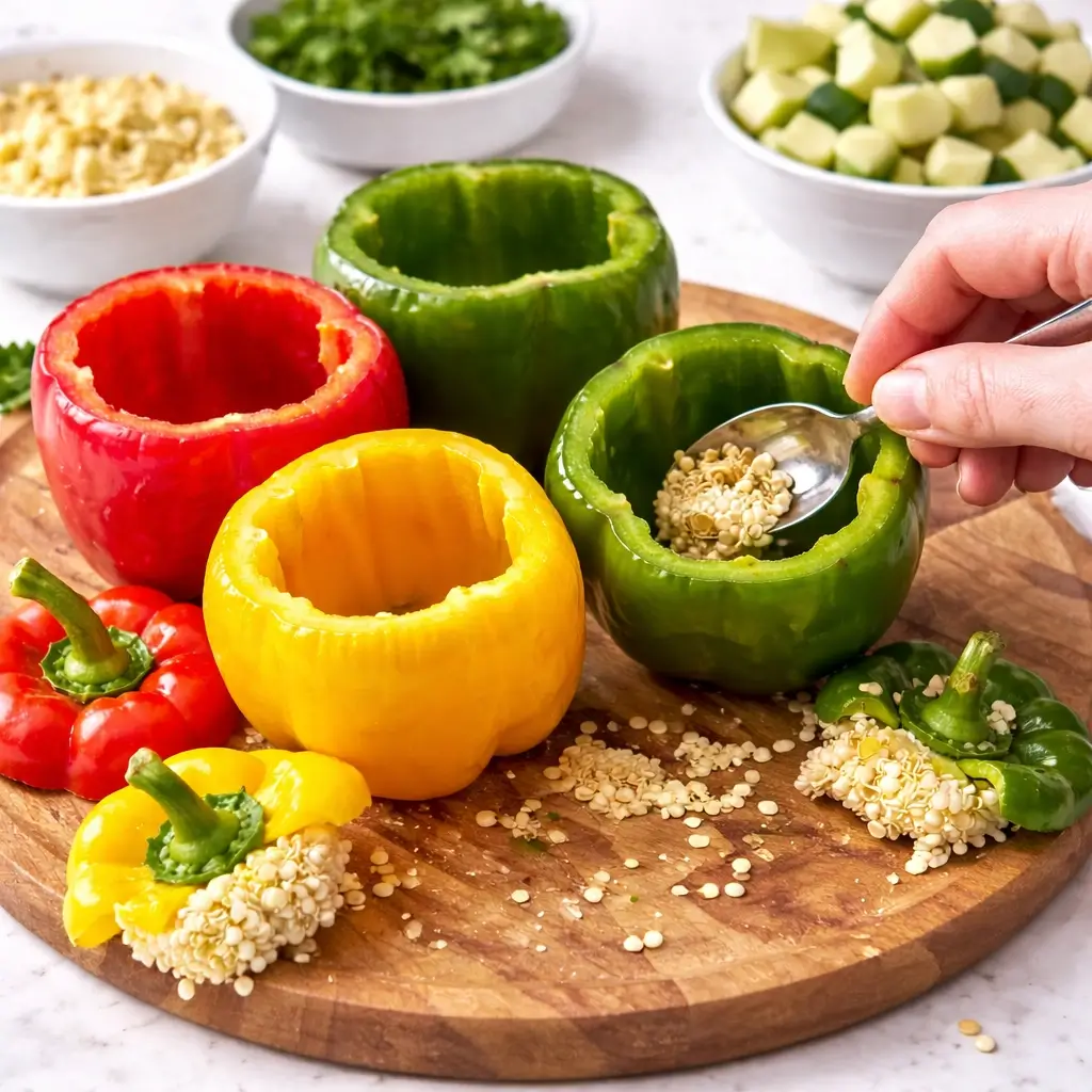 Italian Vegetarian Stuffed Peppers