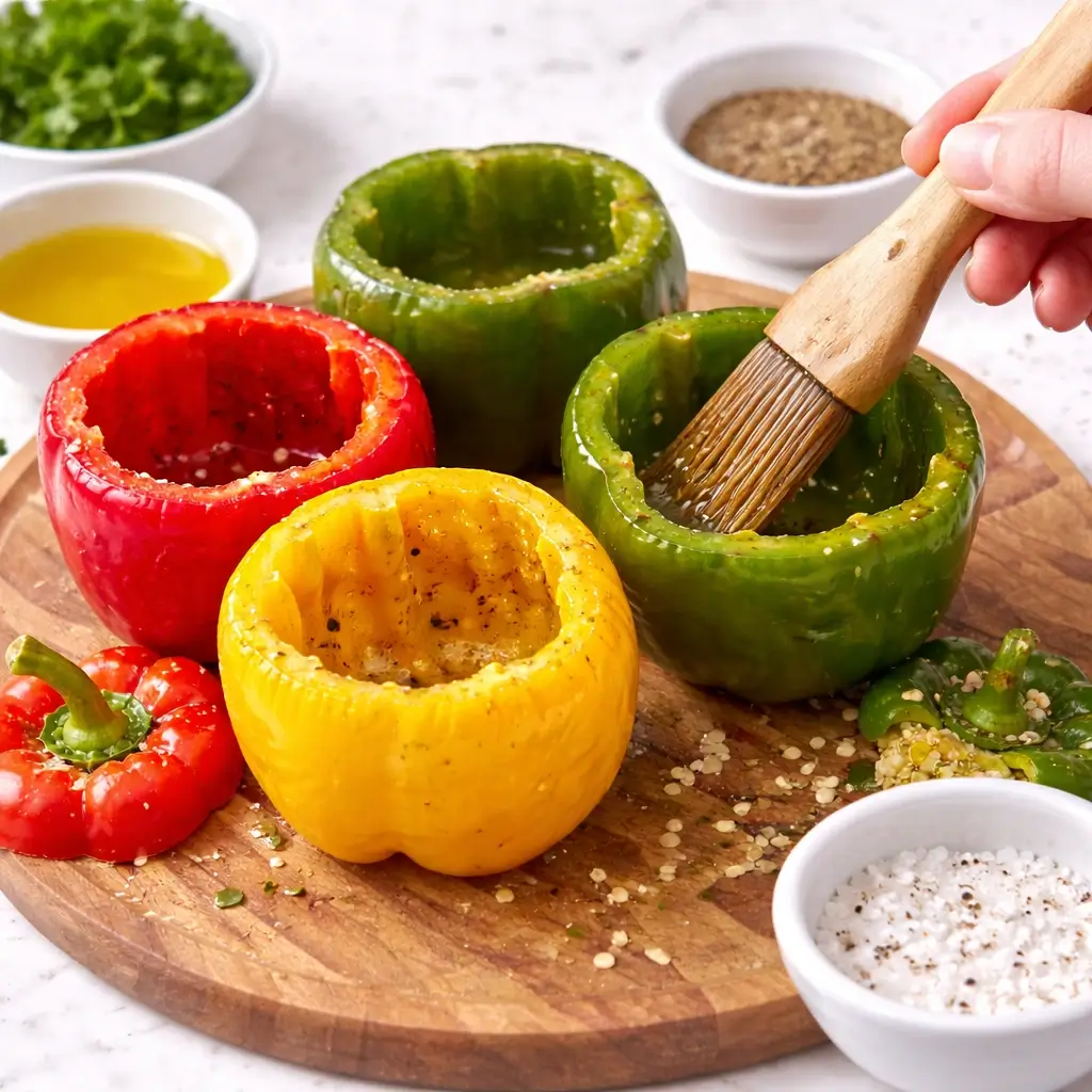 Italian Vegetarian Stuffed Peppers