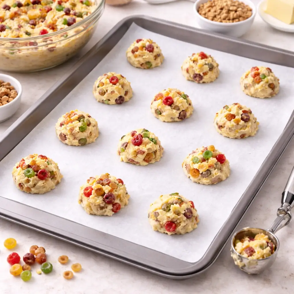 Fruit Cake Cookies