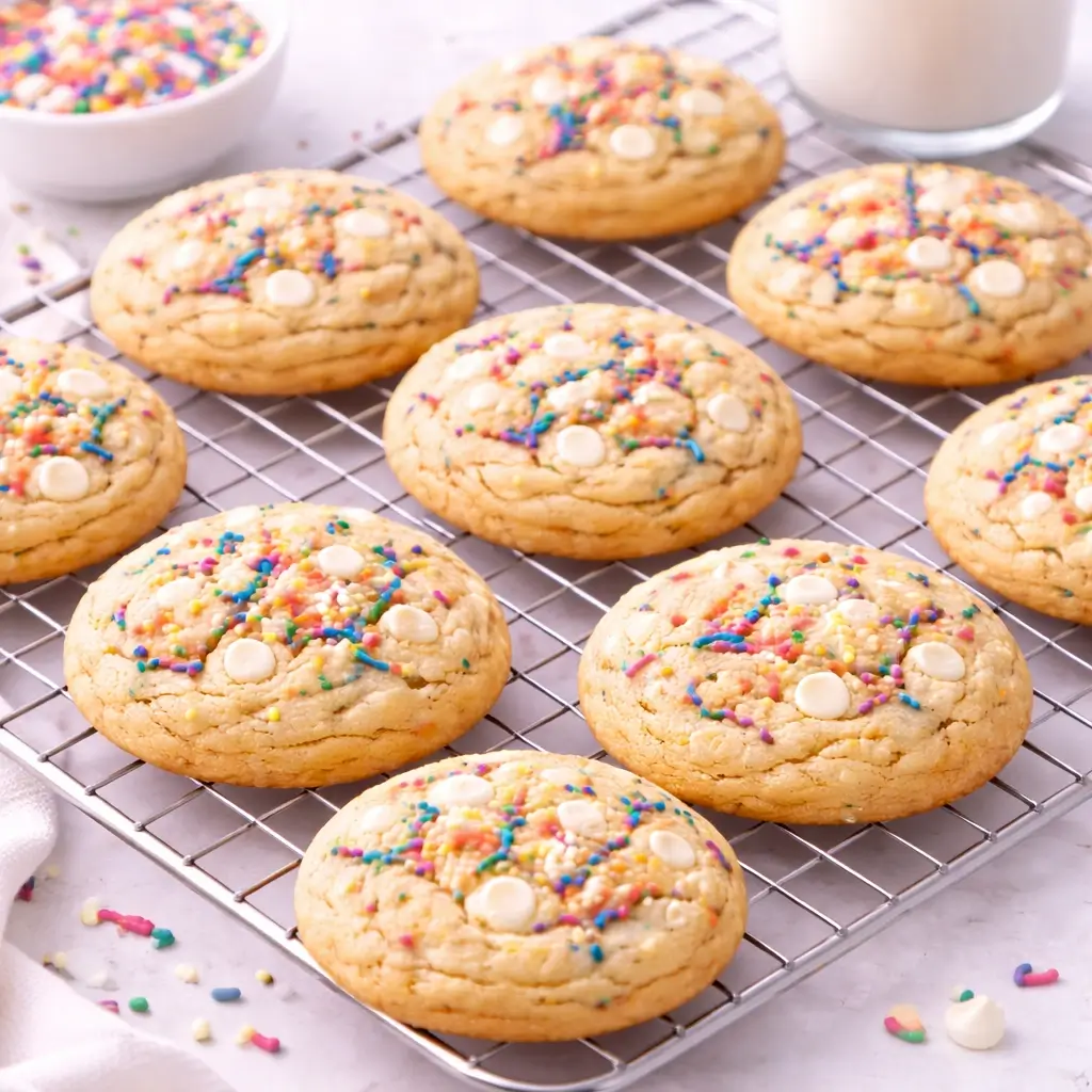 Birthday Cake Cookies