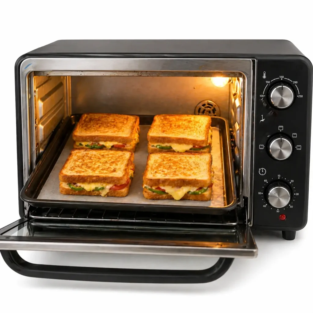 Baked Grilled Cheese Sandwiches