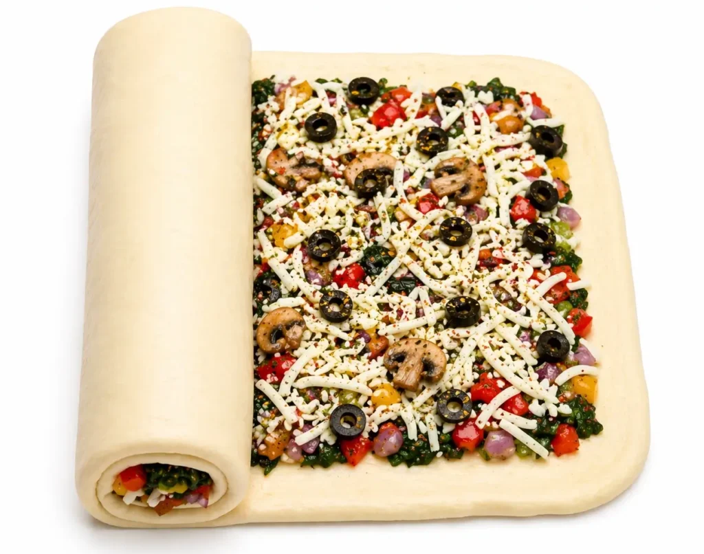 Vegetarian Stromboli Recipe