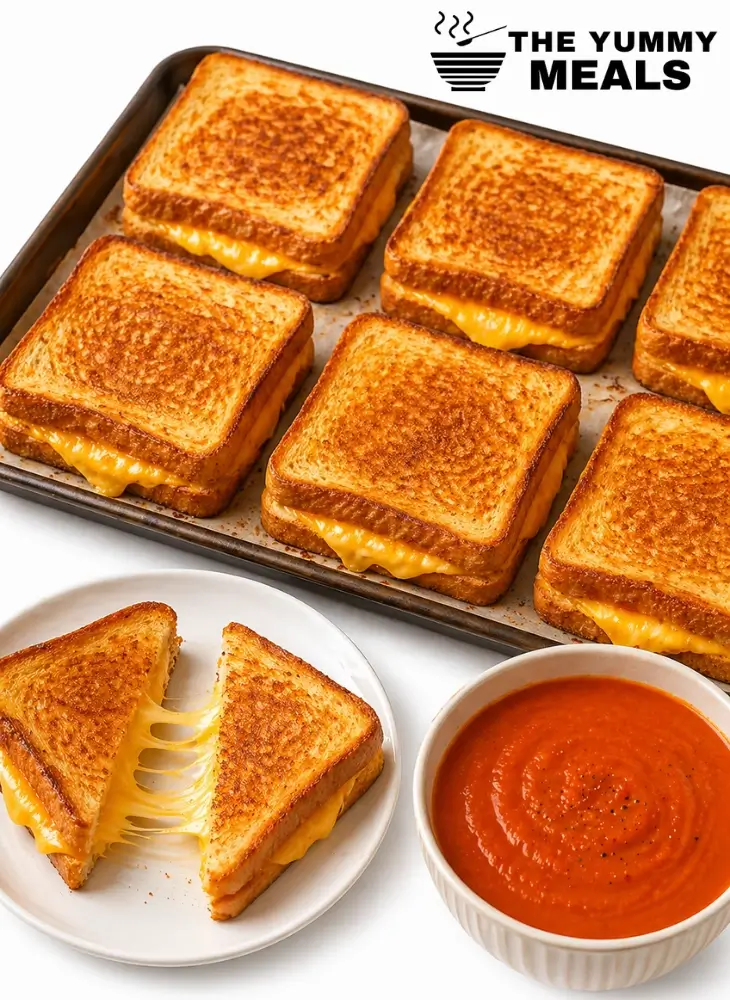 Baked Grilled Cheese Sandwiches