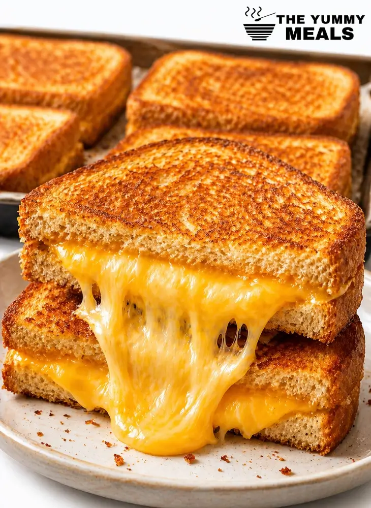 Baked Grilled Cheese Sandwiches