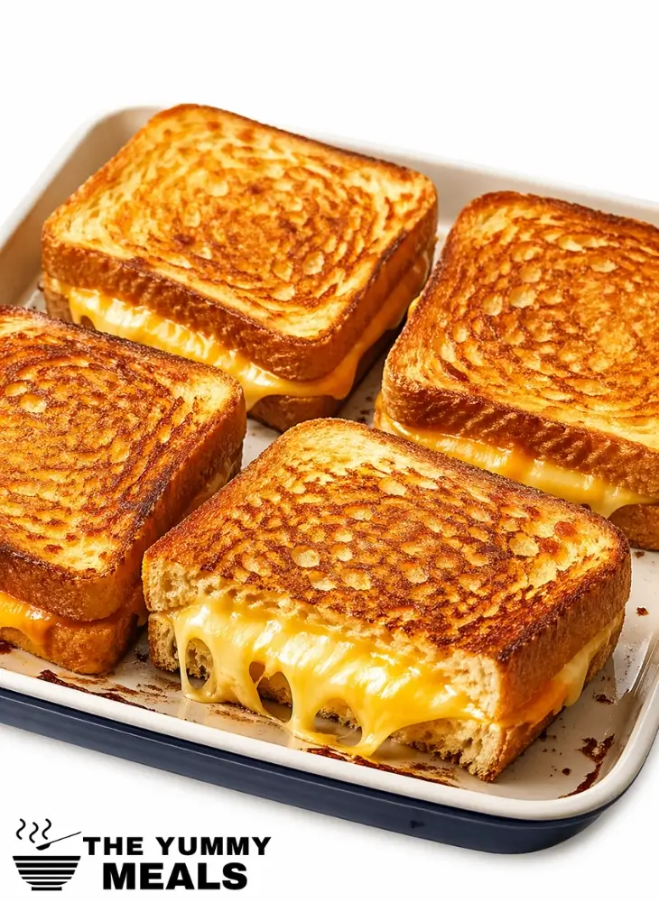 Baked Grilled Cheese Sandwiches