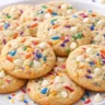 Birthday cake cookies