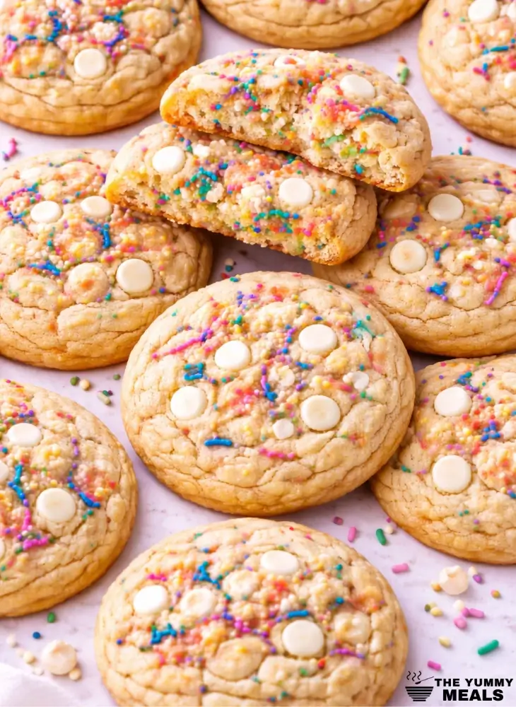 Birthday Cake Cookies