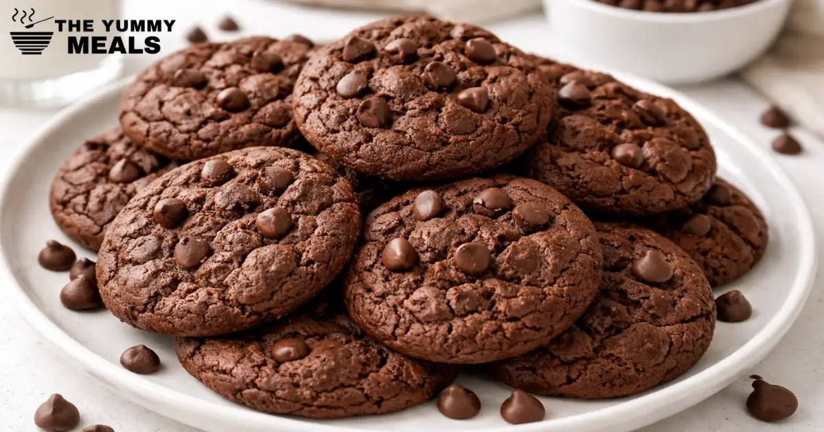 Chocolate Cake Cookies