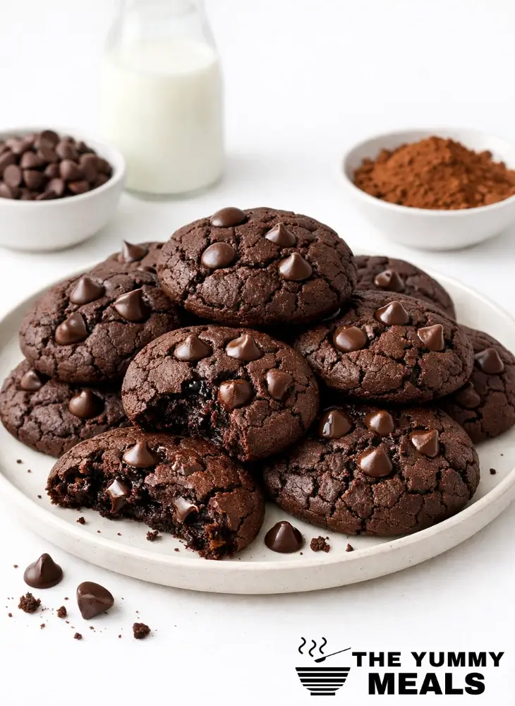 Chocolate Cake Cookies