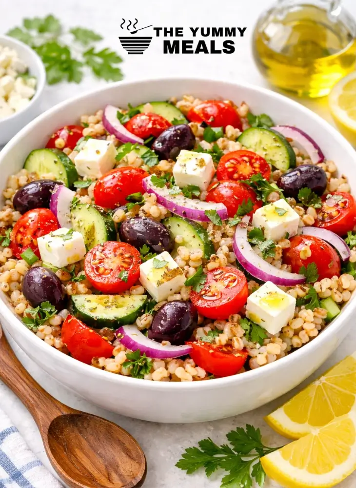 Greek Farro Salad