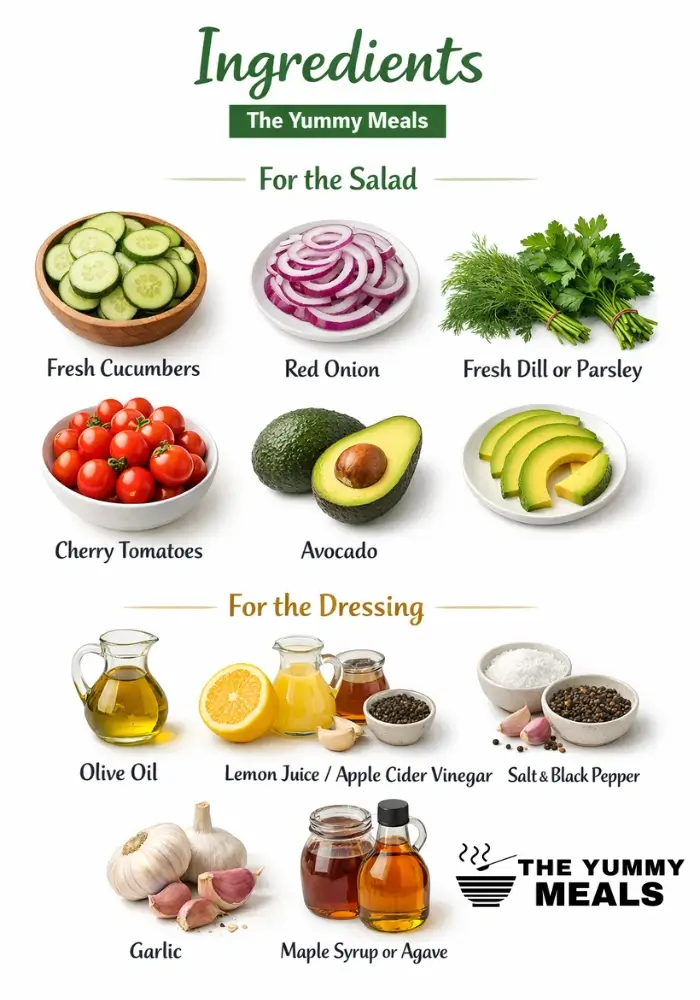 Vegan Cucumber Salad