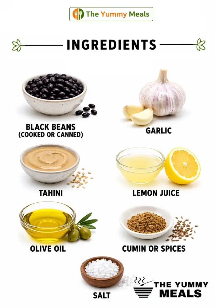 Black Bean Hummus Recipe