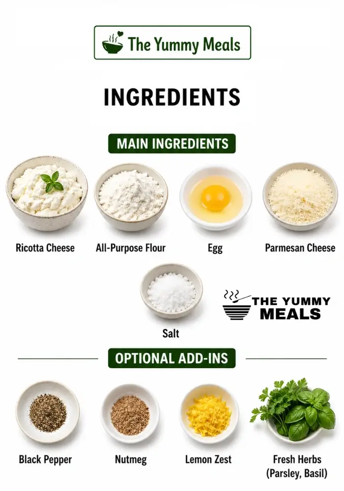 Ricotta Gnocchi Recipe