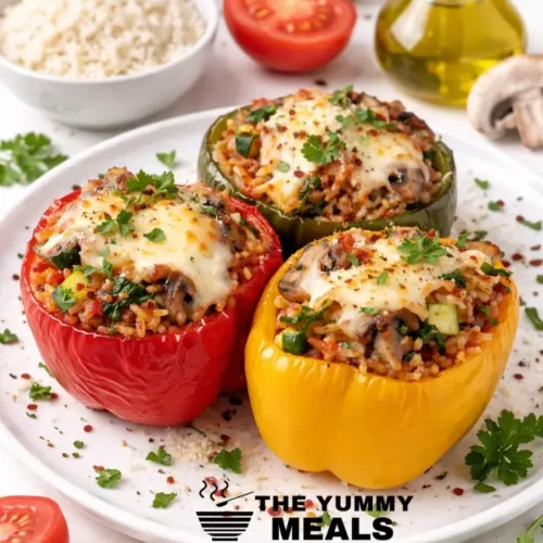 Italian Vegetarian Stuffed Peppers