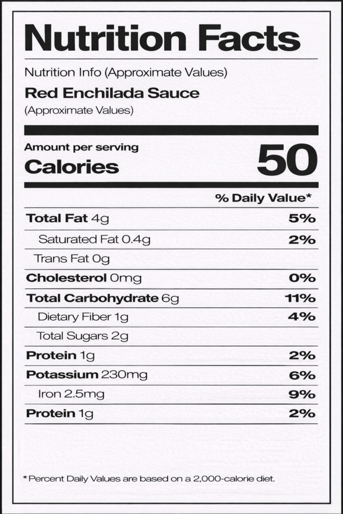 Red Enchilada Sauce