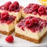 Raspberry Lemon Cheesecake Bars