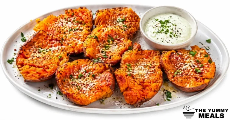 Smashed Sweet Potatoes