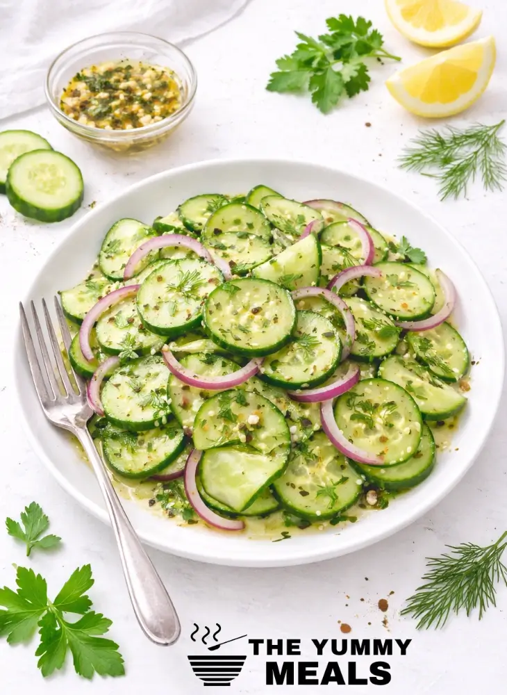 Vegan Cucumber Salad