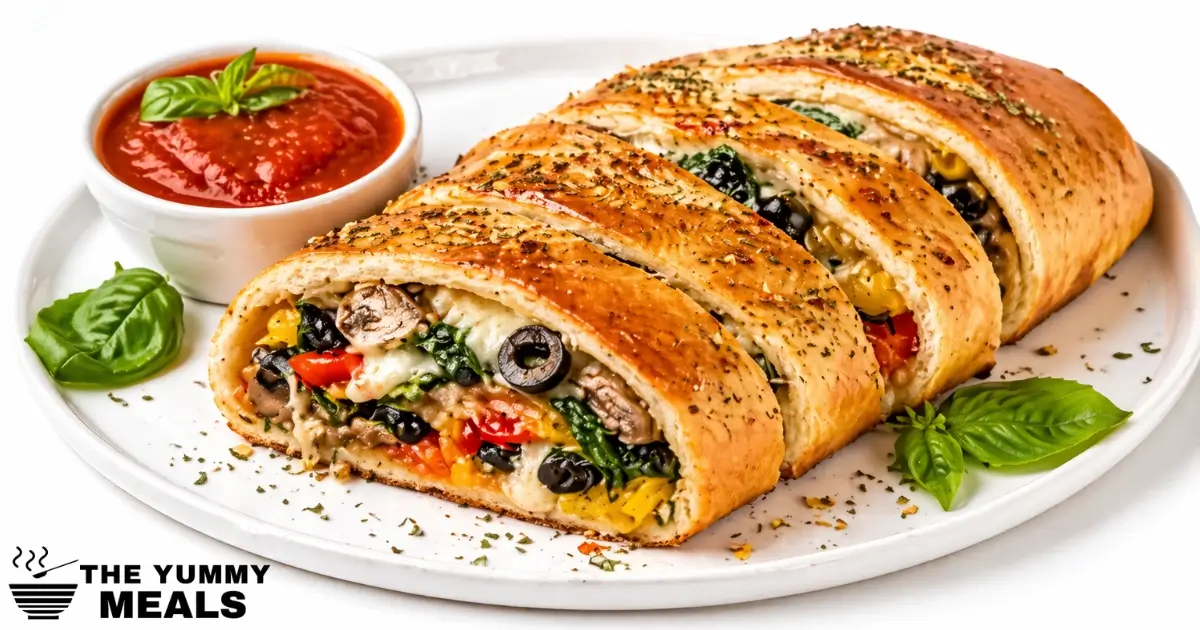 Vegetarian Stromboli Recipe