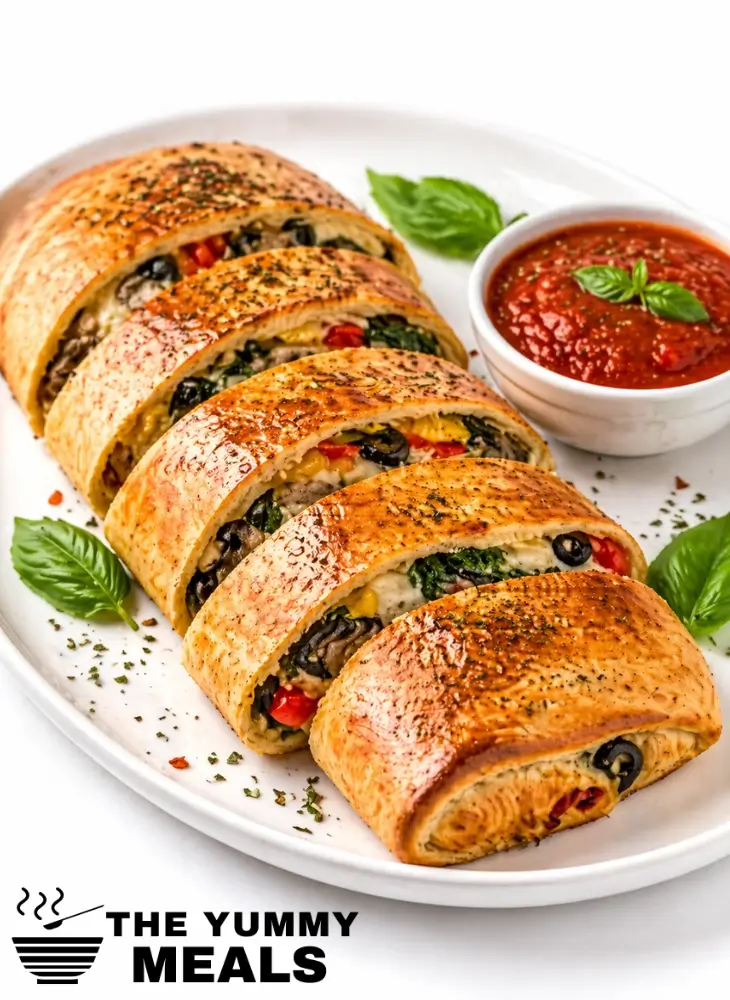 Vegetarian Stromboli Recipe