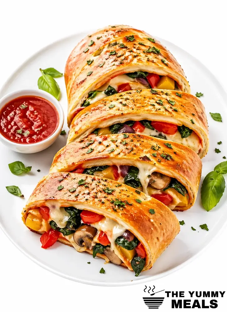 Vegetarian Stromboli Recipe