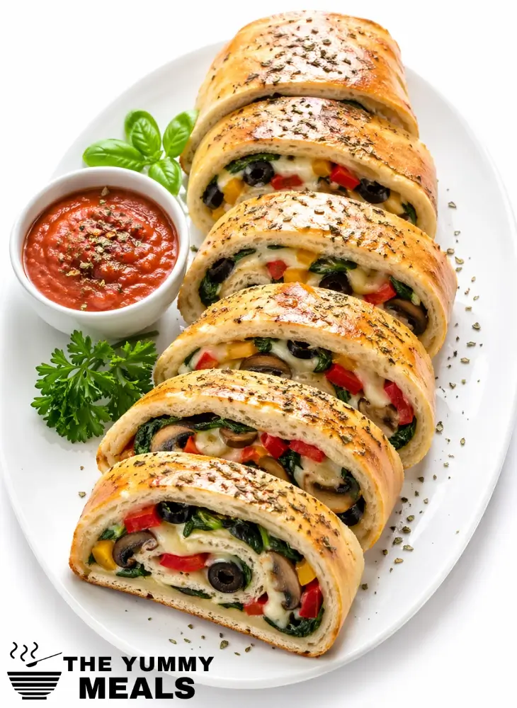 Vegetarian Stromboli Recipe