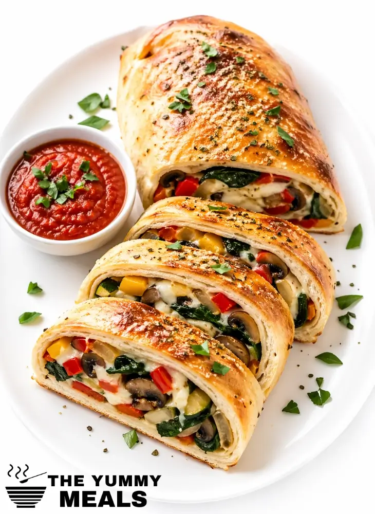 Vegetarian Stromboli Recipe